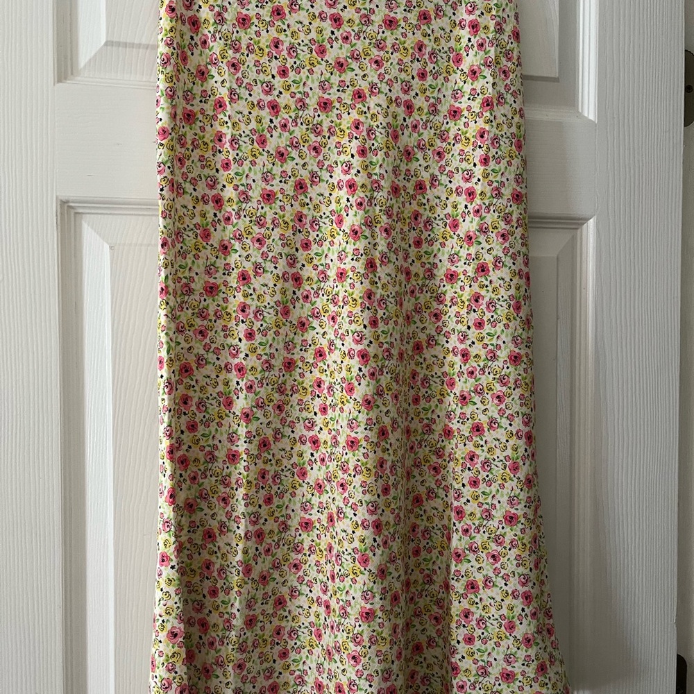 Floral Print Women's Skirt